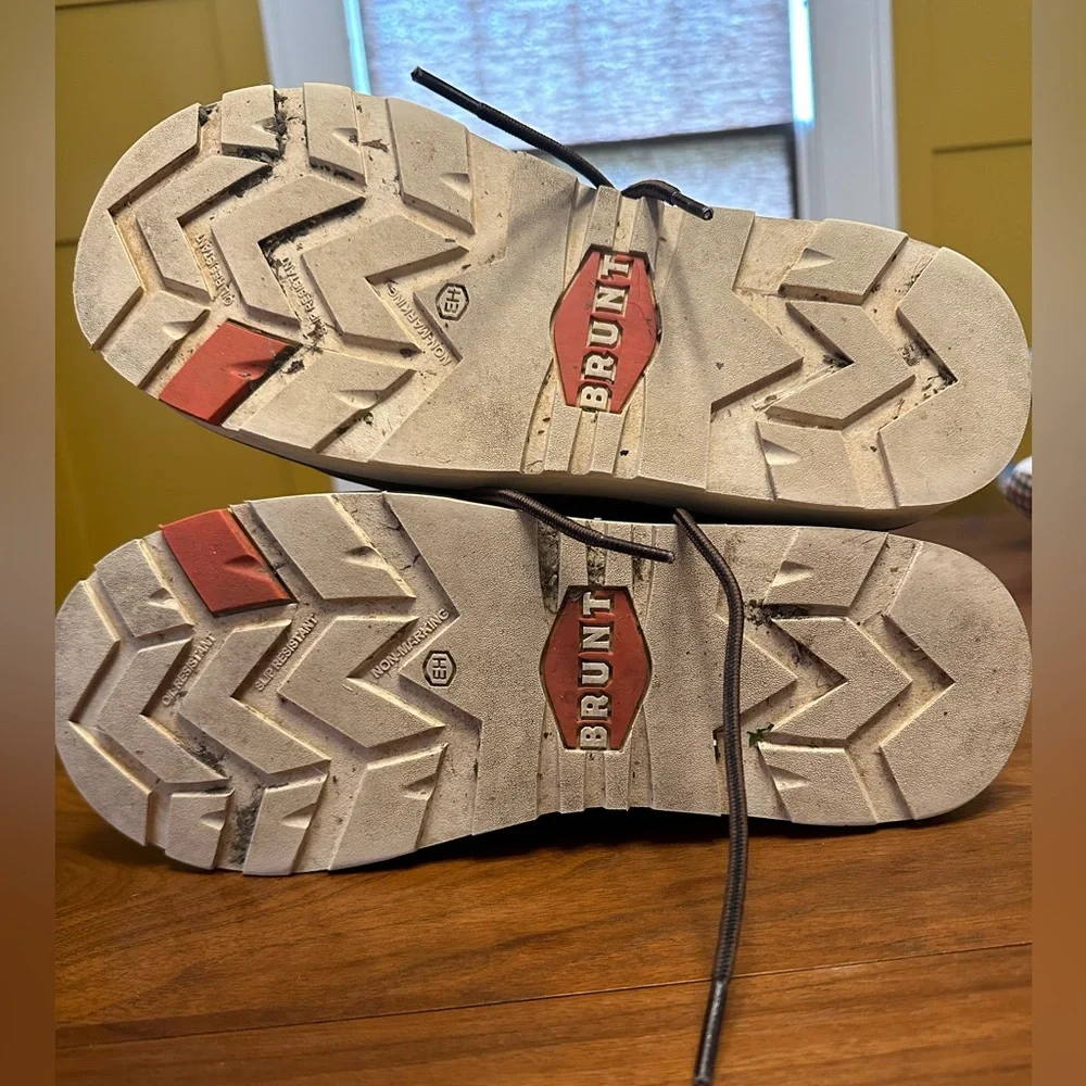 Brunt Marin Unlined Soft Moc Toe work boot men’s 9.5 lightly used - Picture 4 of 6